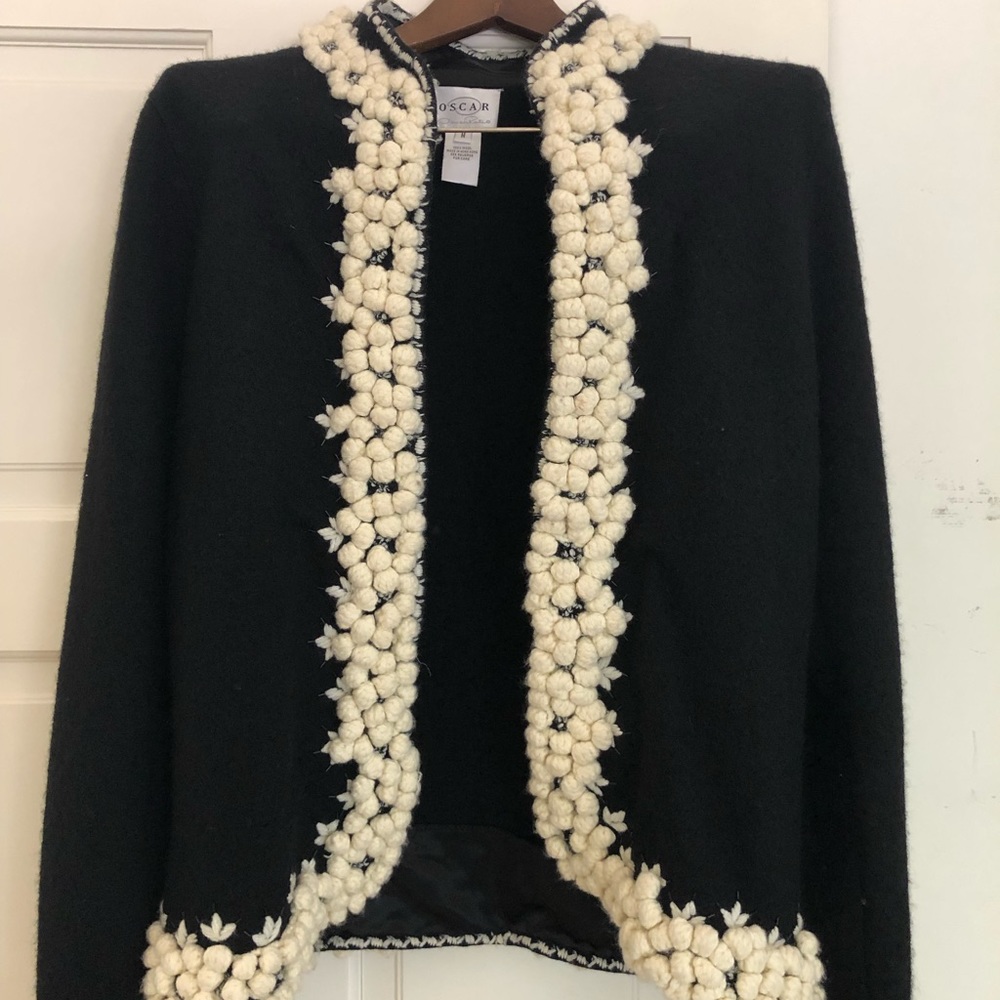 Vintage Oscar de la Renta coat .